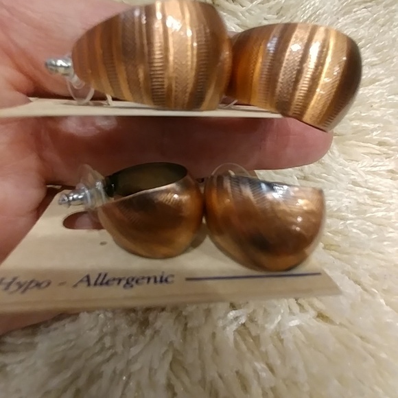 Lot of 3 pairs of earrings for pierced ears - Picture 2 of 4